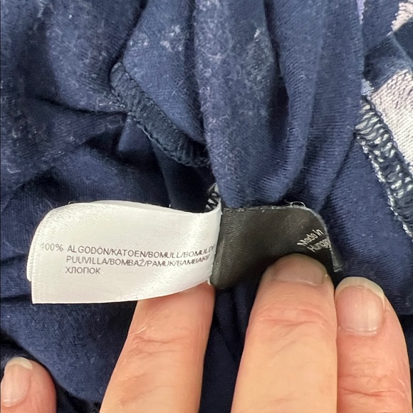 Caldia Switzerland Sz XL Floral Nightgown "Cosy Cotton Nights" Blue - Picture 10 of 10